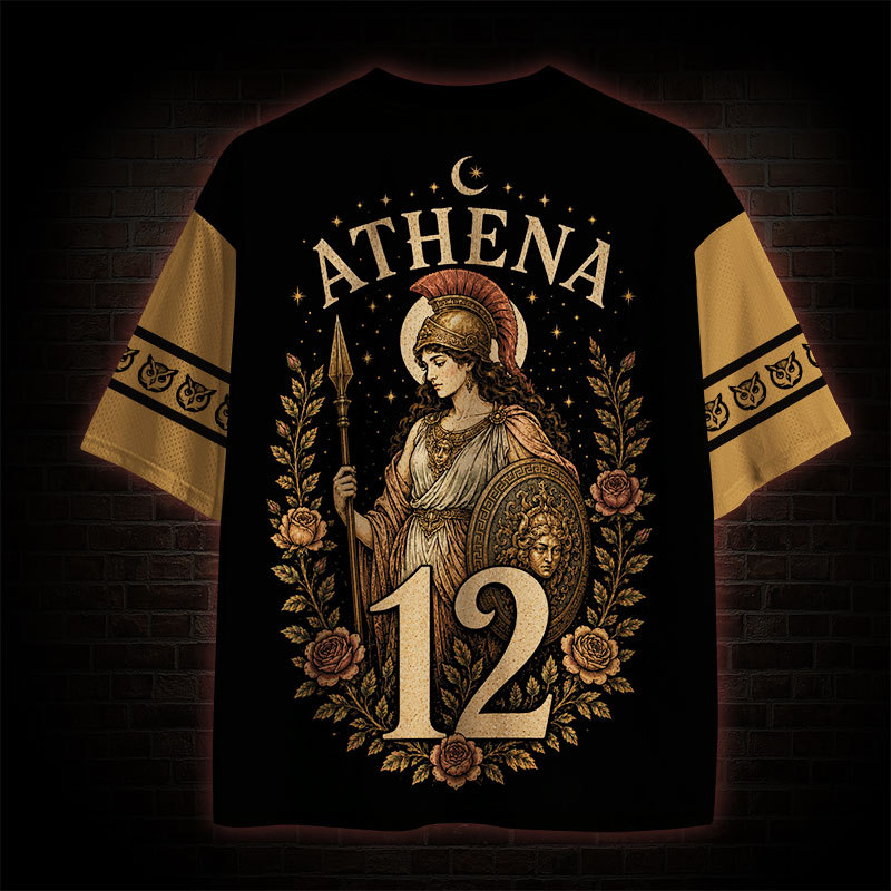 Athena Greek Mythology Mesh Jersey