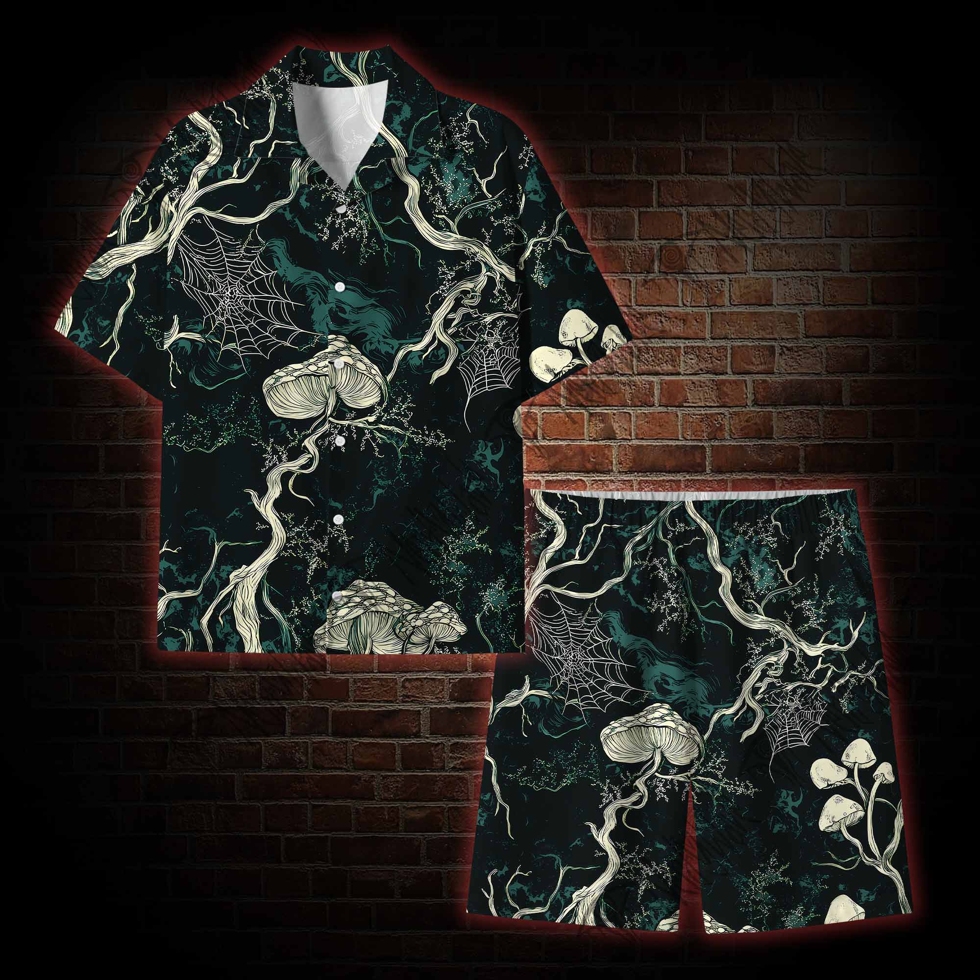 Mysterious Dark Forest Graphic Resort Set