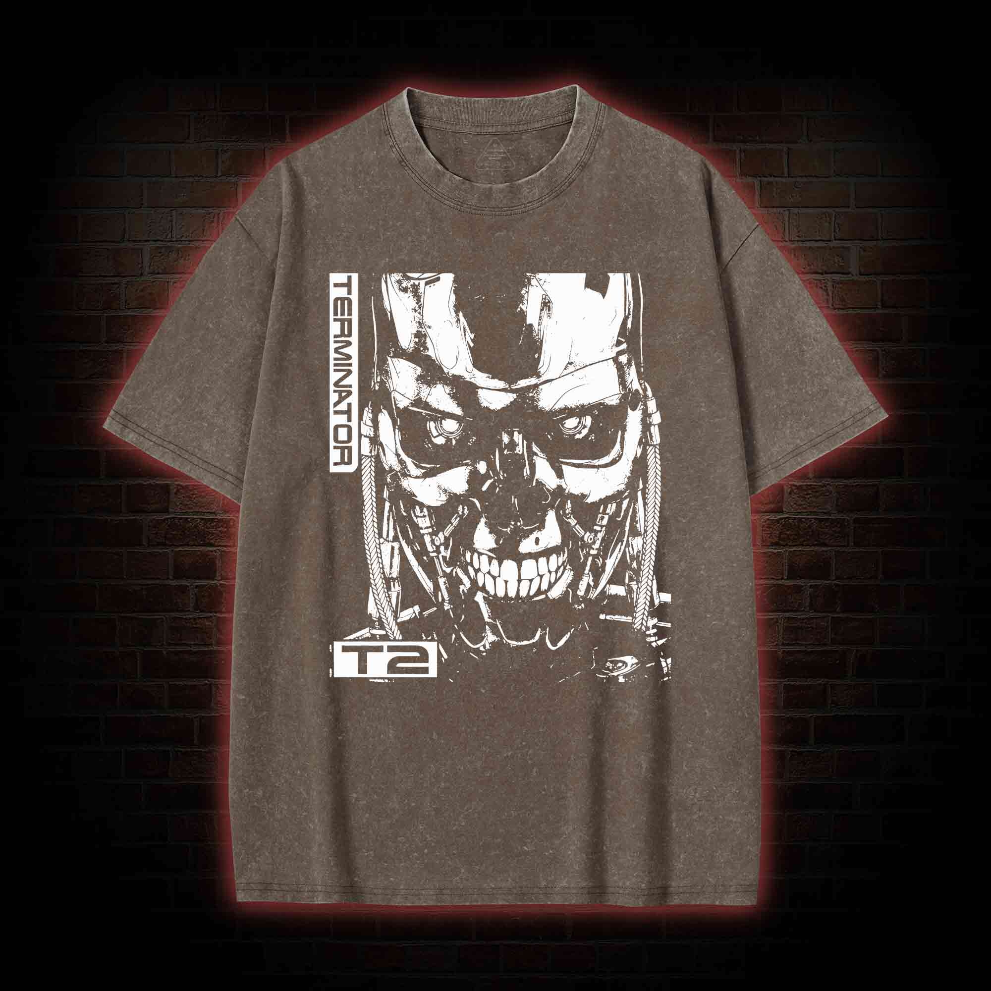 Terminator T2 Film Washed T-shirt