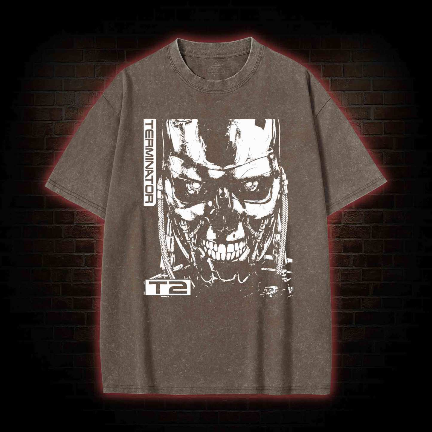 Terminator T2 Film Washed T-shirt