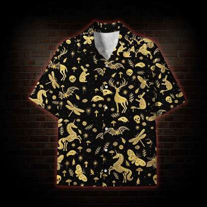 Golden Necropolis Lightweight Hawaiian Shirt