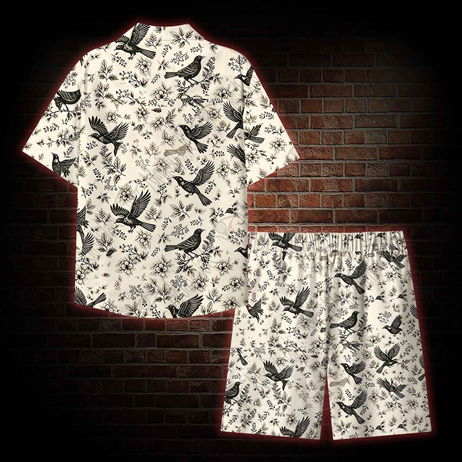Raven's Meadow Lightweight Hawaiian Shirt
