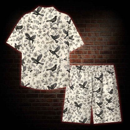 Raven's Meadow Lightweight Hawaiian Shirt