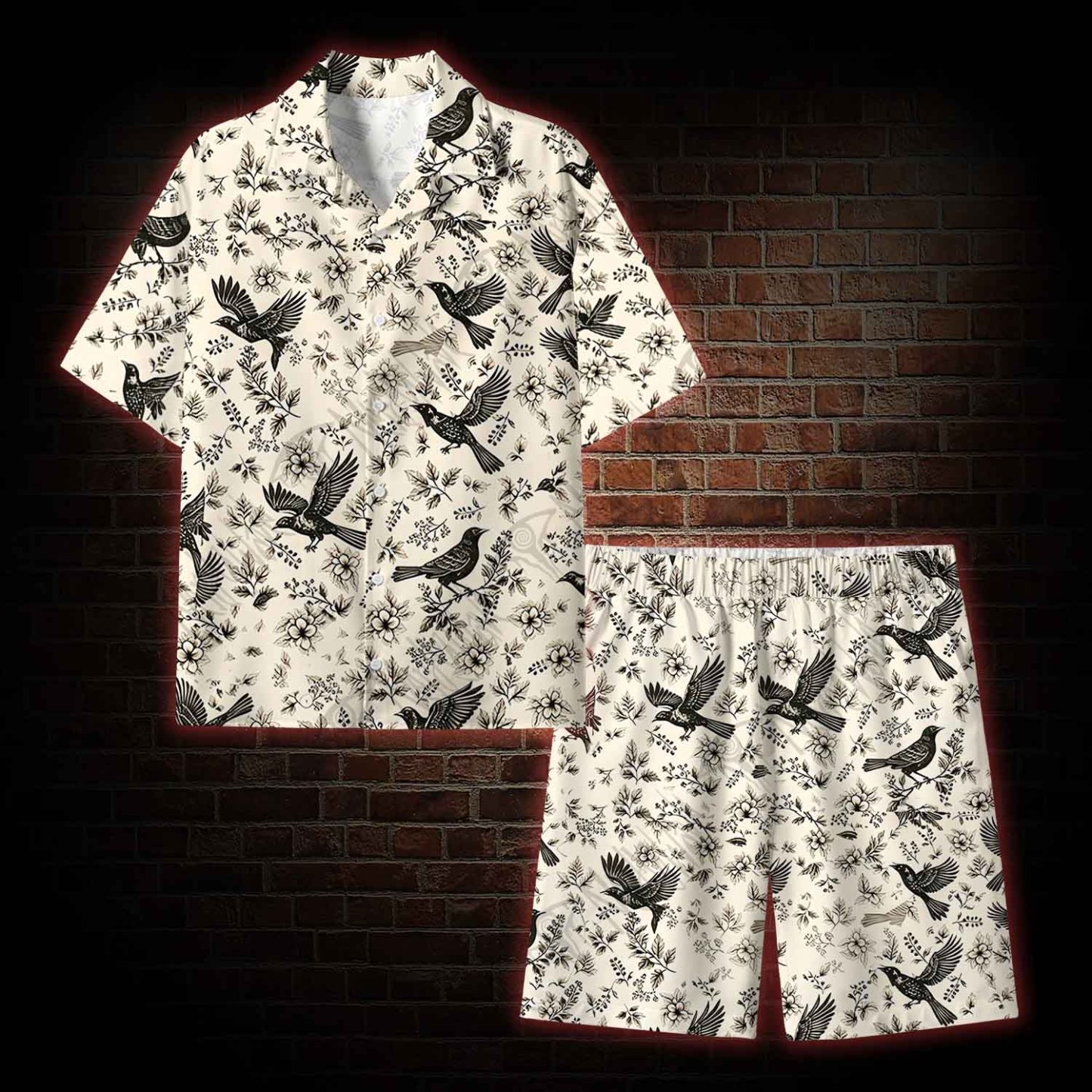 Raven's Meadow Lightweight Hawaiian Shirt