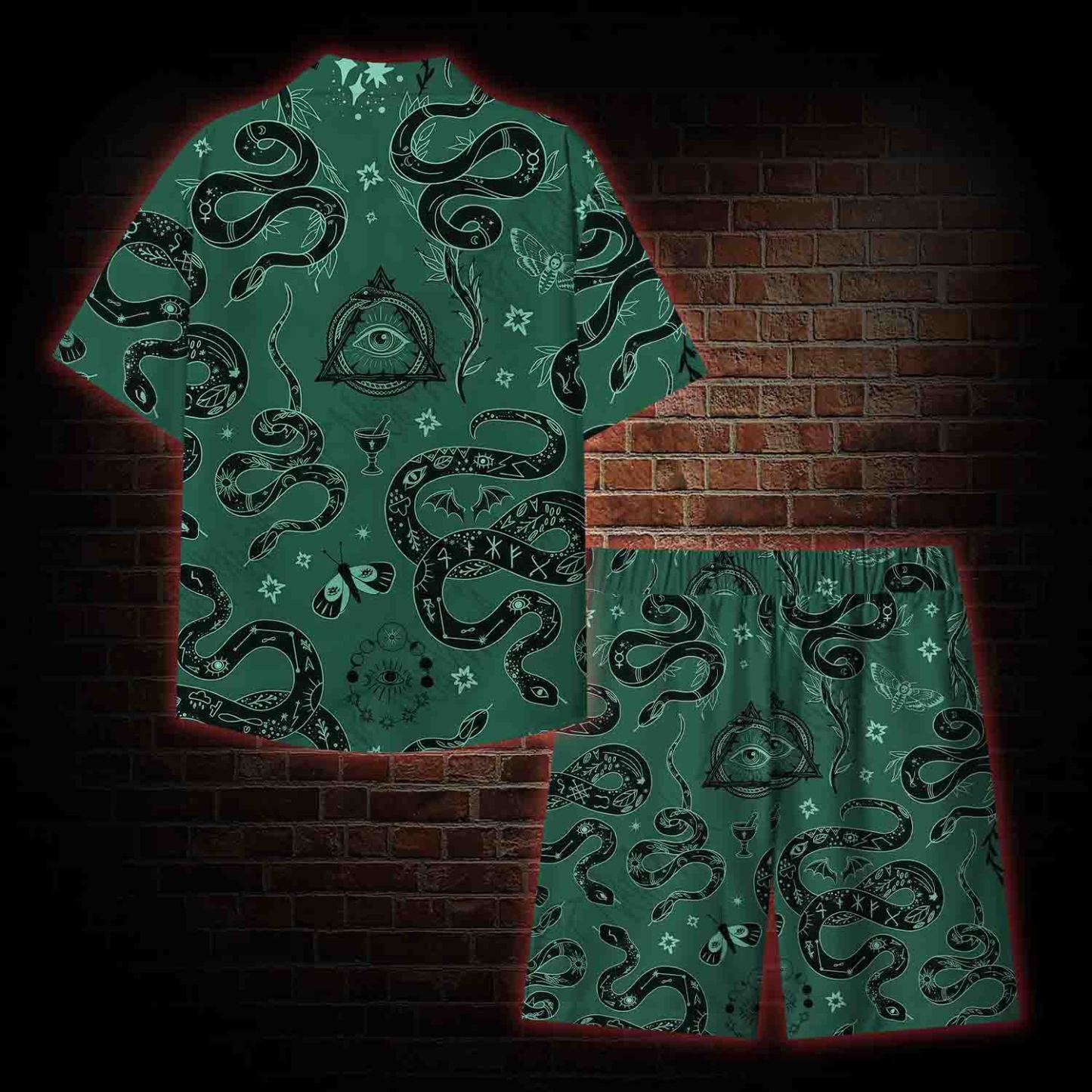  Midnight Arcana Lightweight Hawaiian Shirt