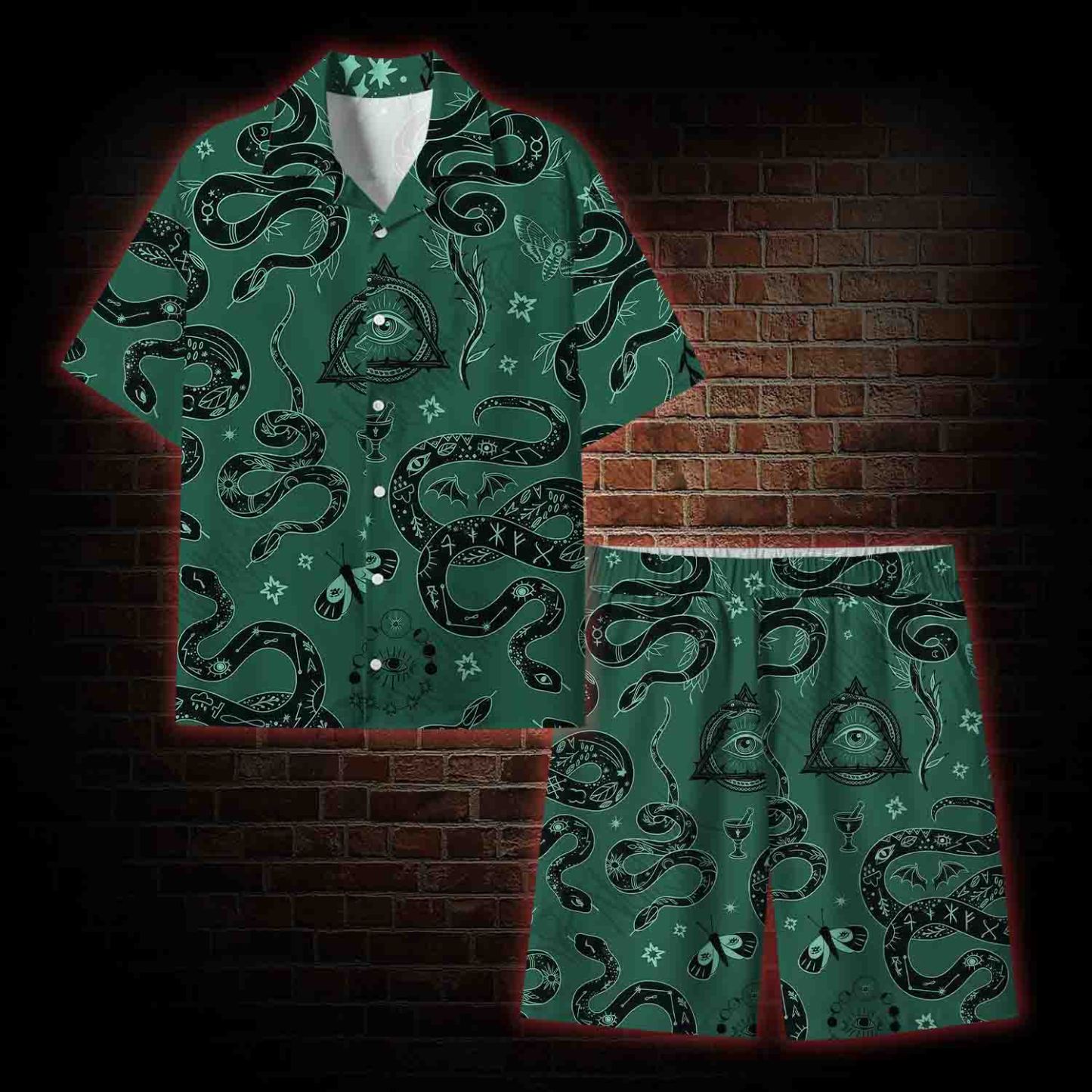  Midnight Arcana Lightweight Hawaiian Shirt