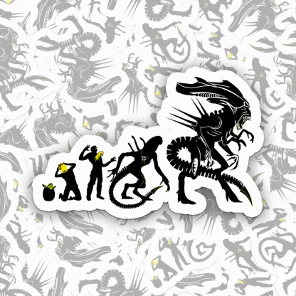 Aliens Sticker