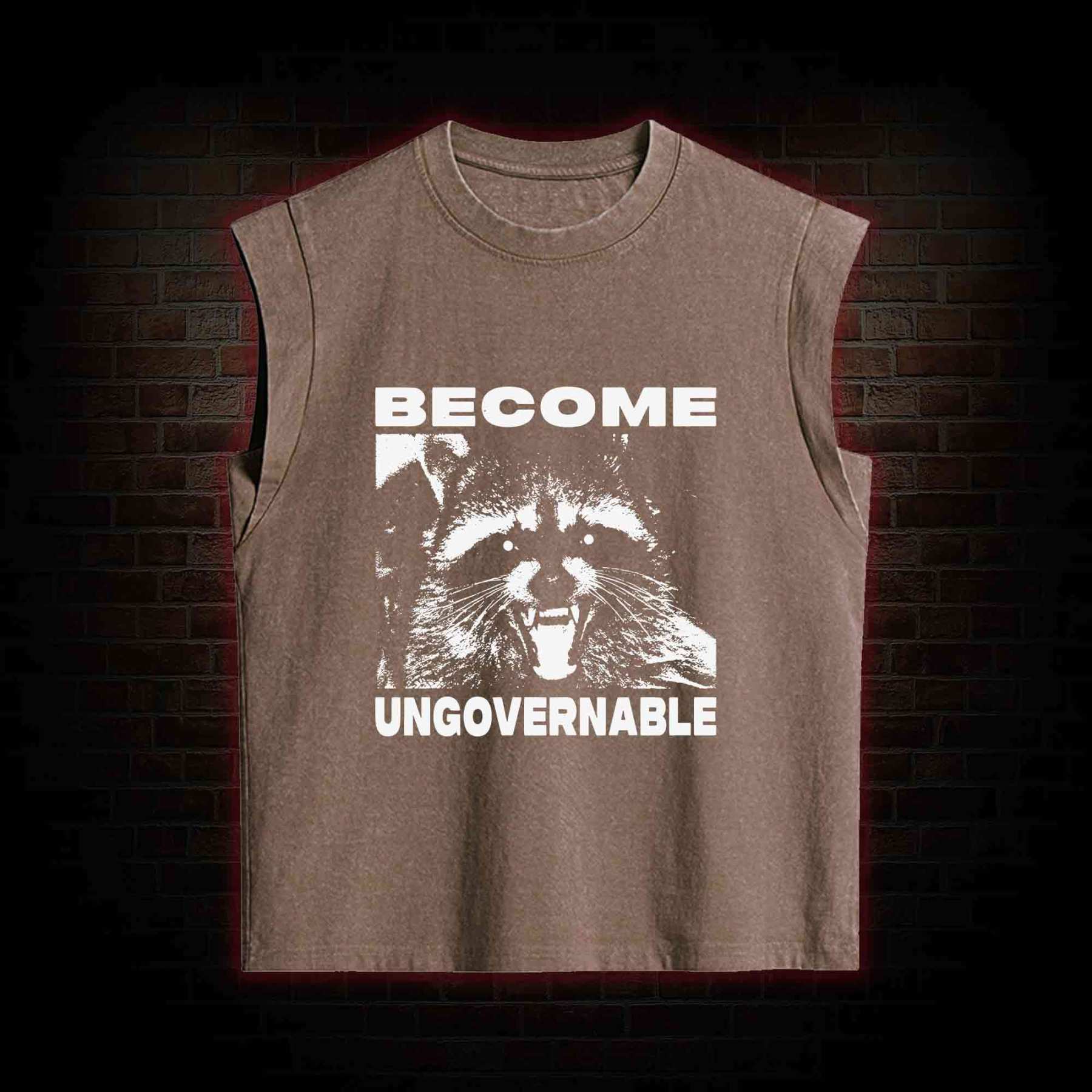 Become Ungovernable Women's Washed Tank Top