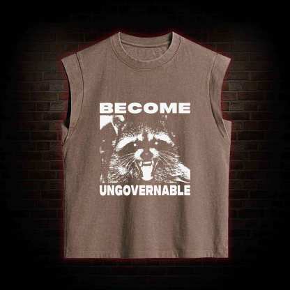 Become Ungovernable Women's Washed Tank Top