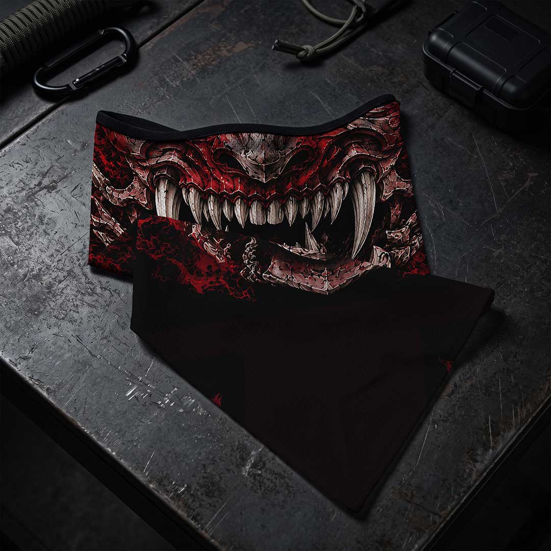 Demonic Mesh Neck Gaiter