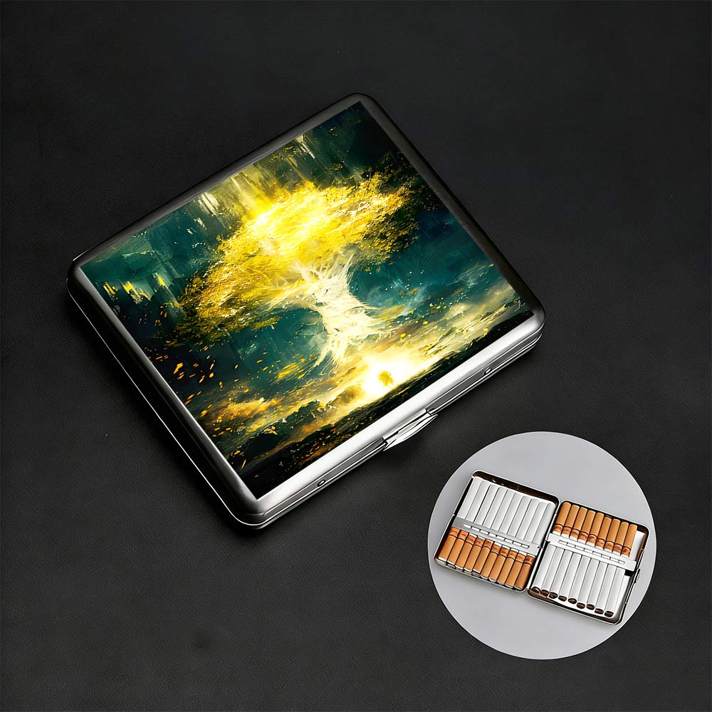 Grace of Gold Compressed Cigarette Box