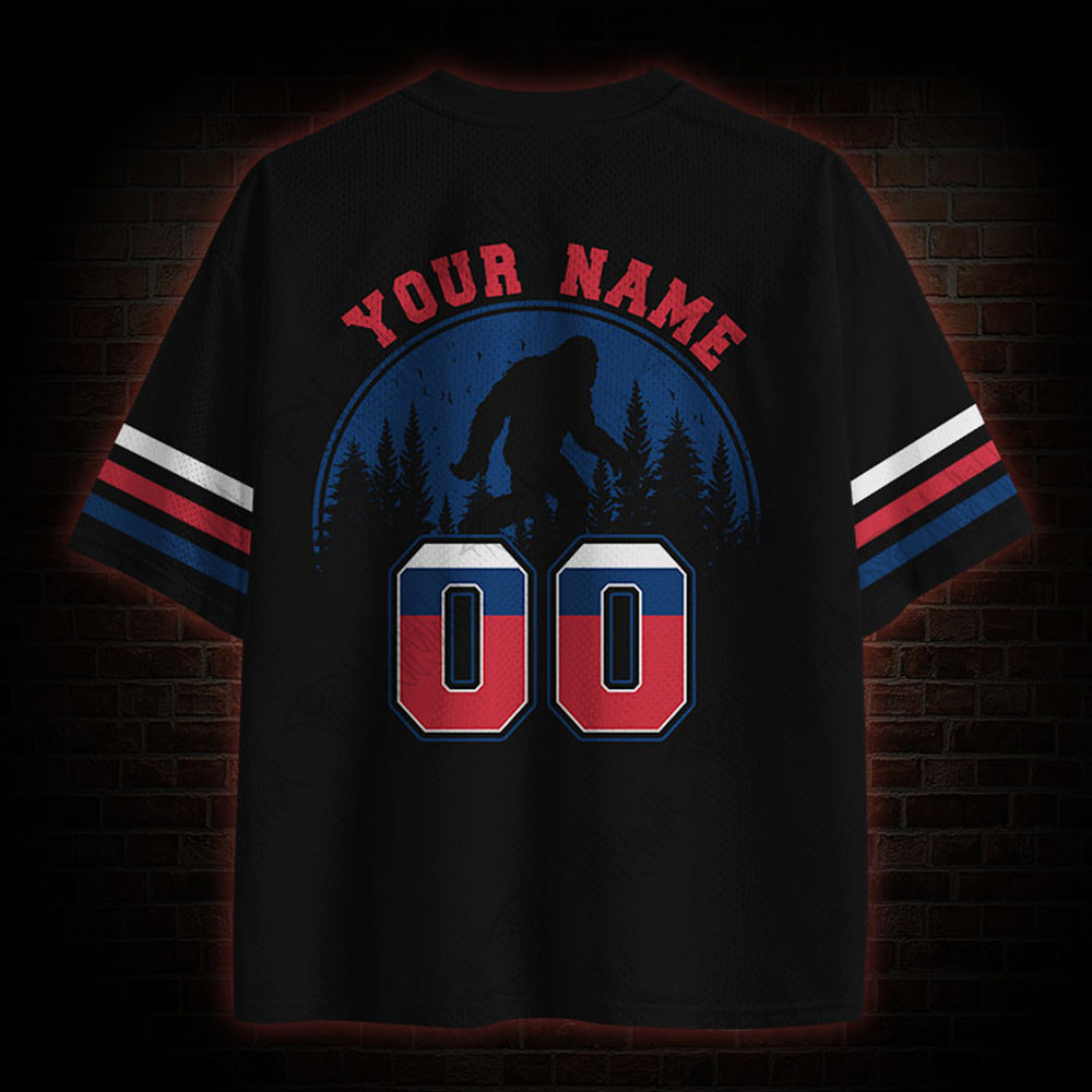 Personalized USA Bigfoot Mesh Jersey