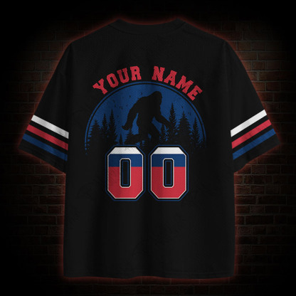 Personalized USA Bigfoot Mesh Jersey