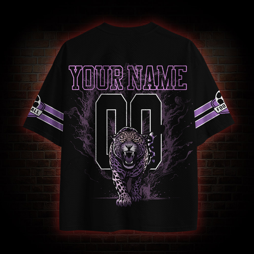 Personalized Mexico Jaguar Warrior Mesh Jersey