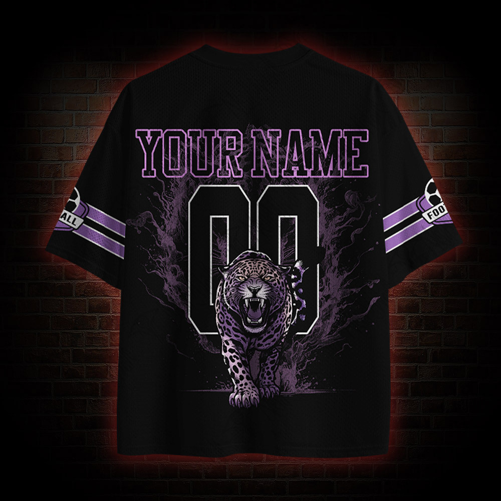 Personalized Mexico Jaguar Warrior Mesh Jersey