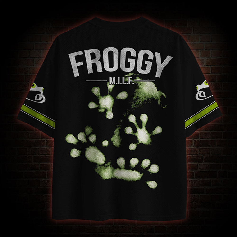 Man I Love Frogs Mesh Jersey