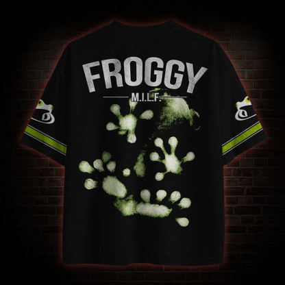 Man I Love Frogs Mesh Jersey