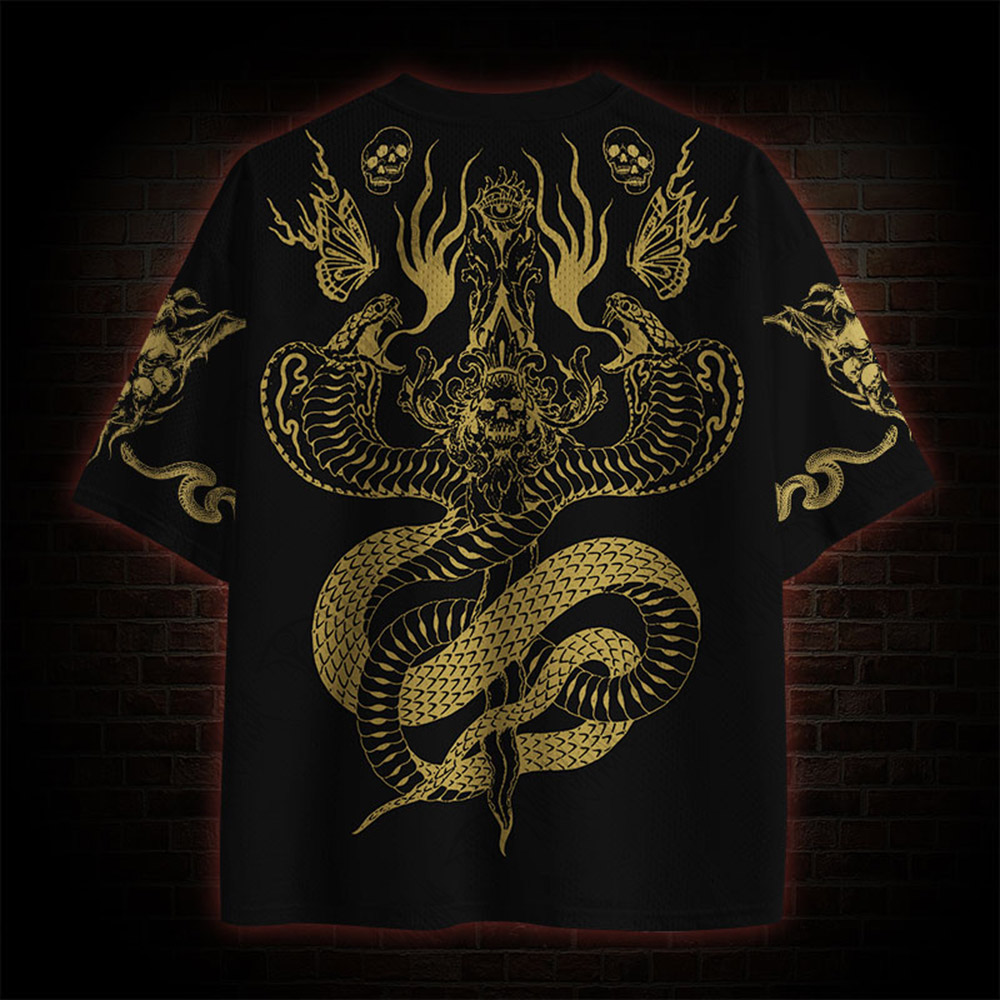 Tattoo Art Stupid Mesh Jersey