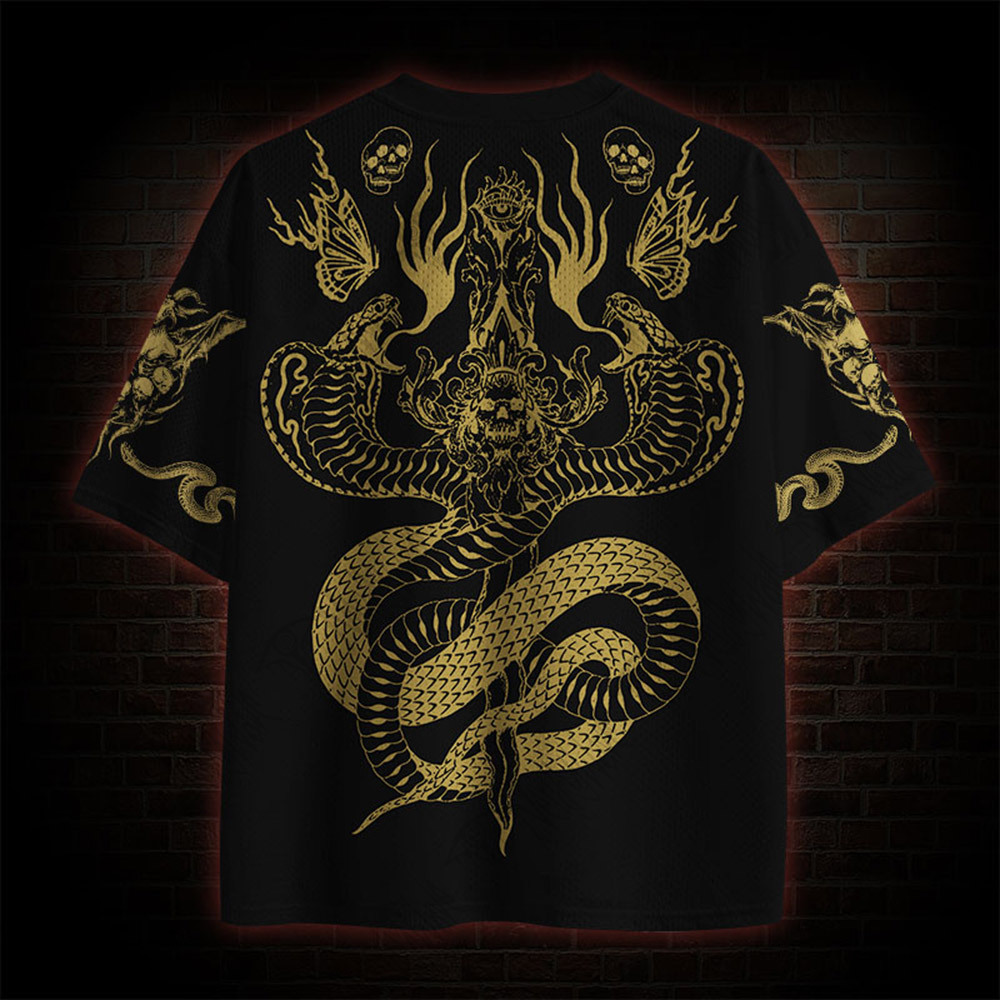 Tattoo Art Stupid Mesh Jersey