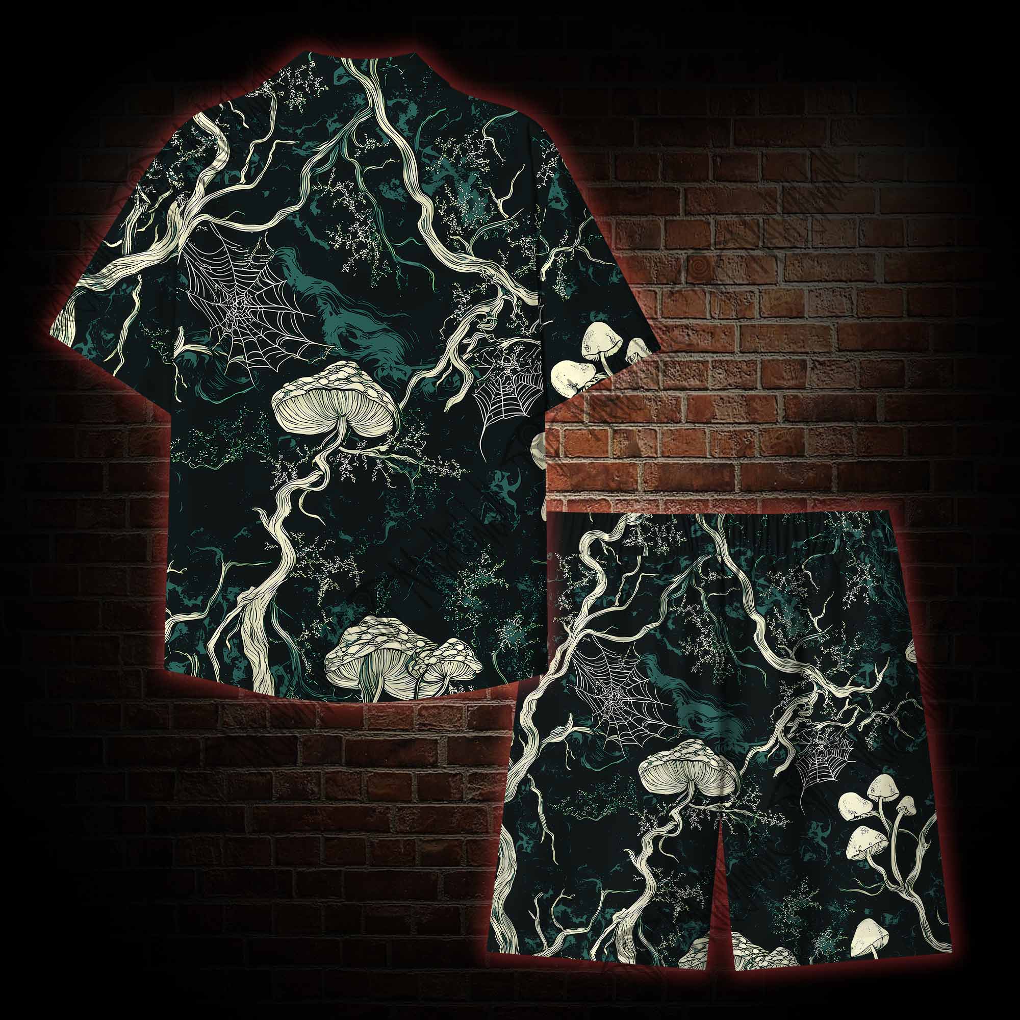 Mysterious Dark Forest Graphic Resort Set