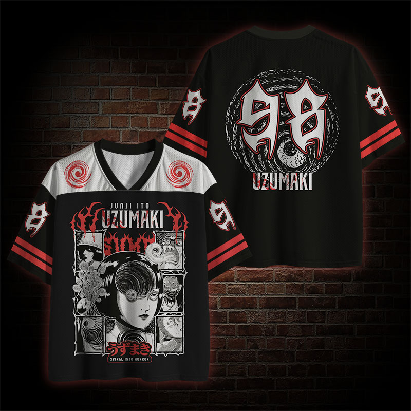 Spiral into Horror Mesh Jersey
