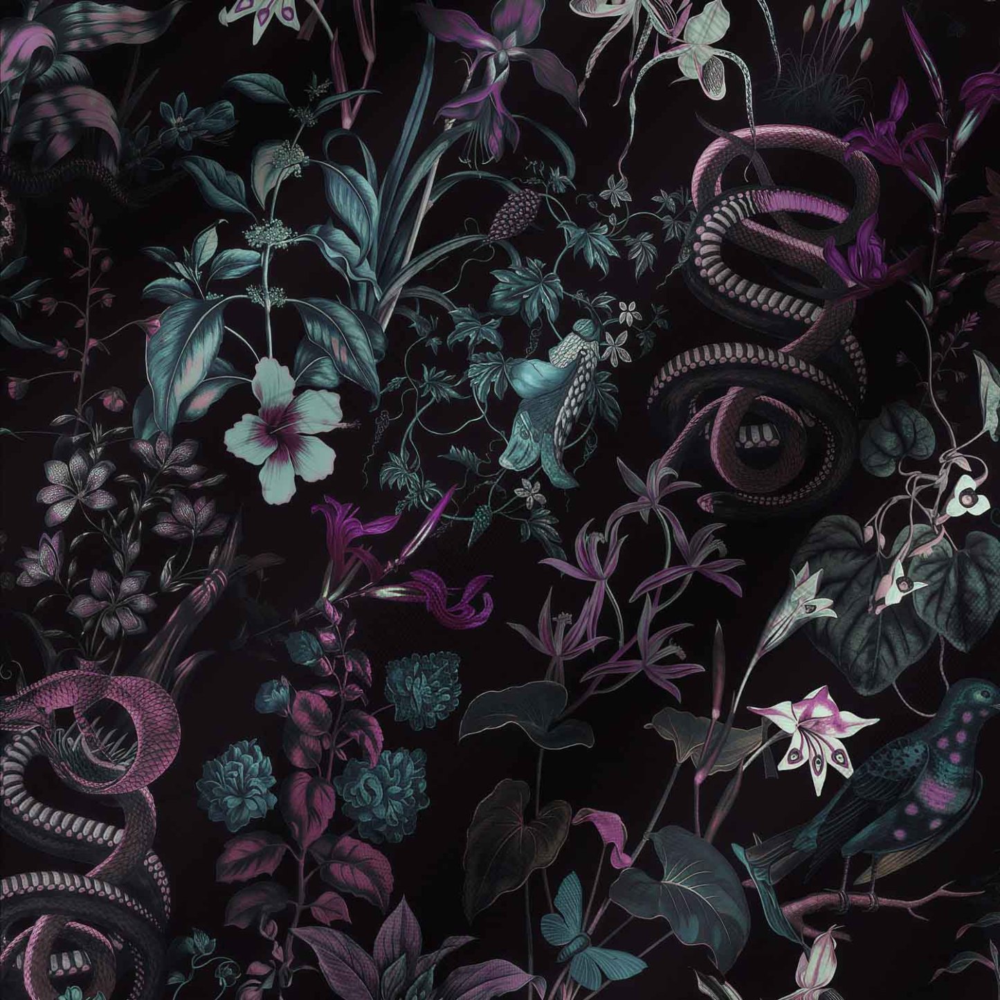 Forbidden Flora Lightweight Hawaiian Shirt