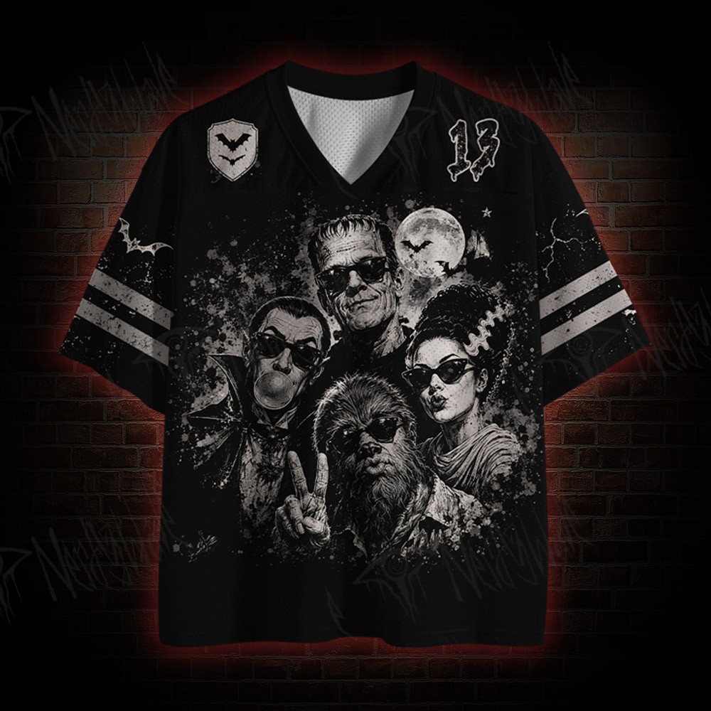 Monsters Mesh Jersey