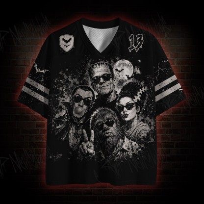 Monsters Mesh Jersey