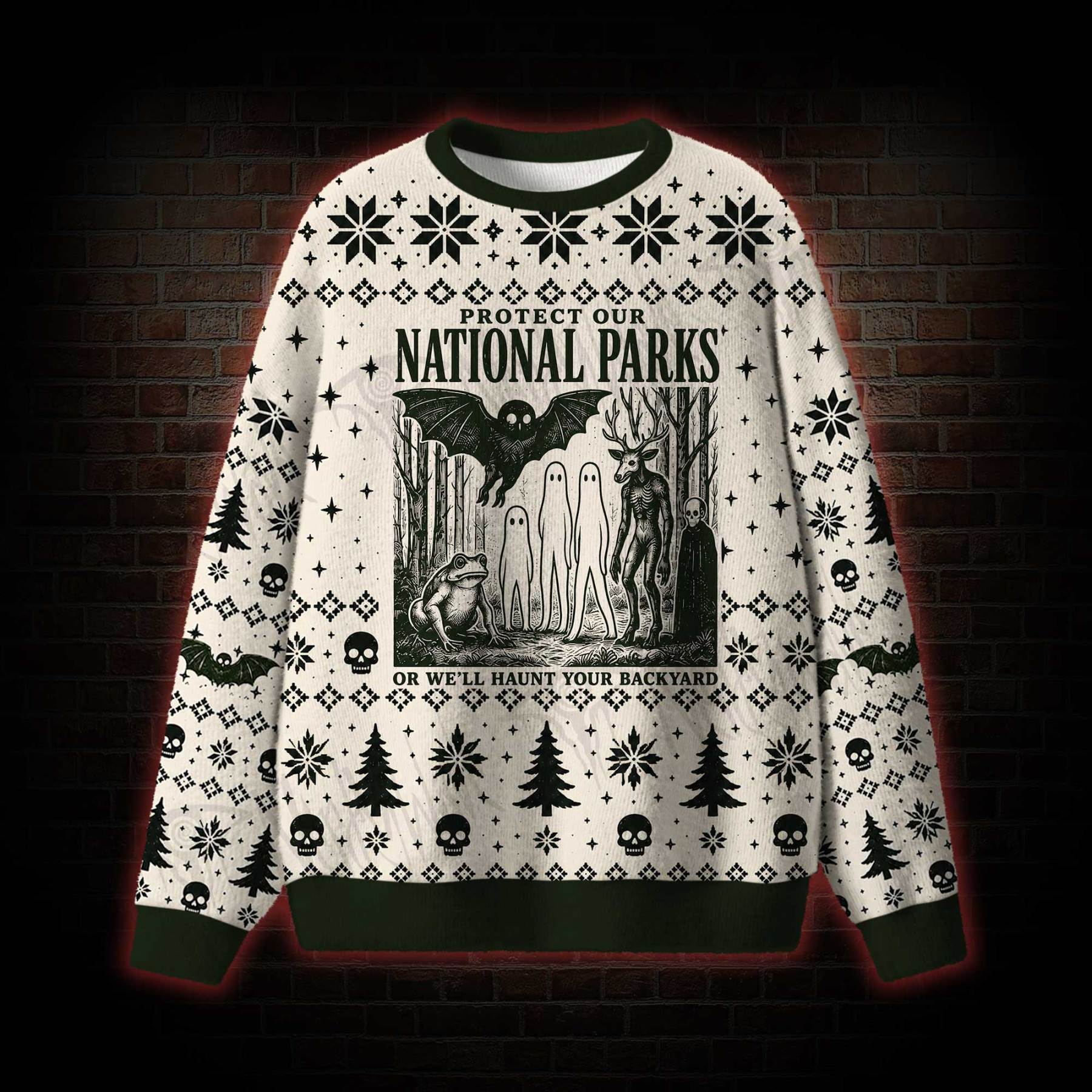 Protect Our National Parks Ugly Sweatshirts