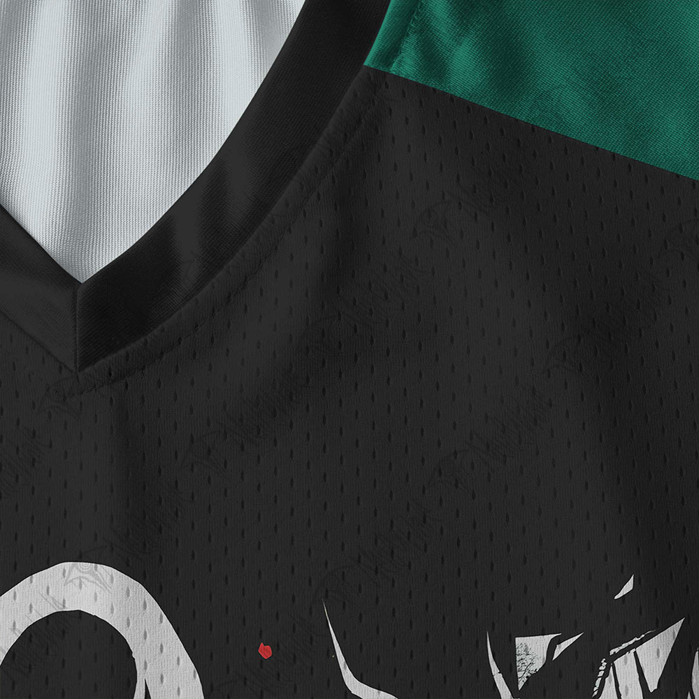 Critical Horror V-Neck Long Sleeve Jersey