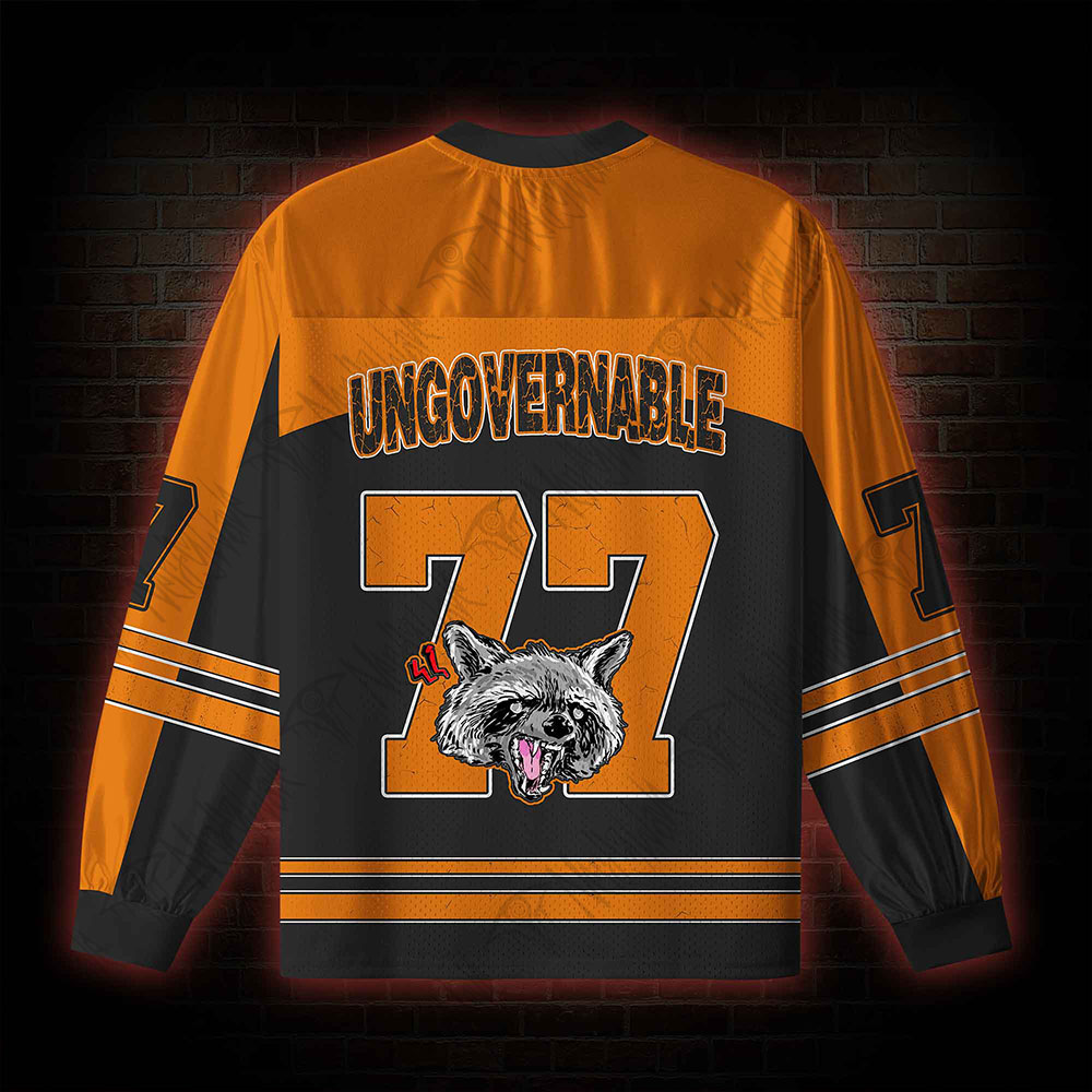 Become Ungovernable V-Neck Long Sleeve Jersey