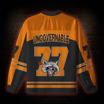 Become Ungovernable V-Neck Long Sleeve Jersey