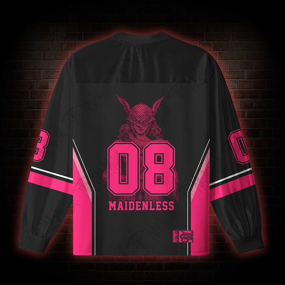 Maidenless Warrior V-Neck Long Sleeve Jersey