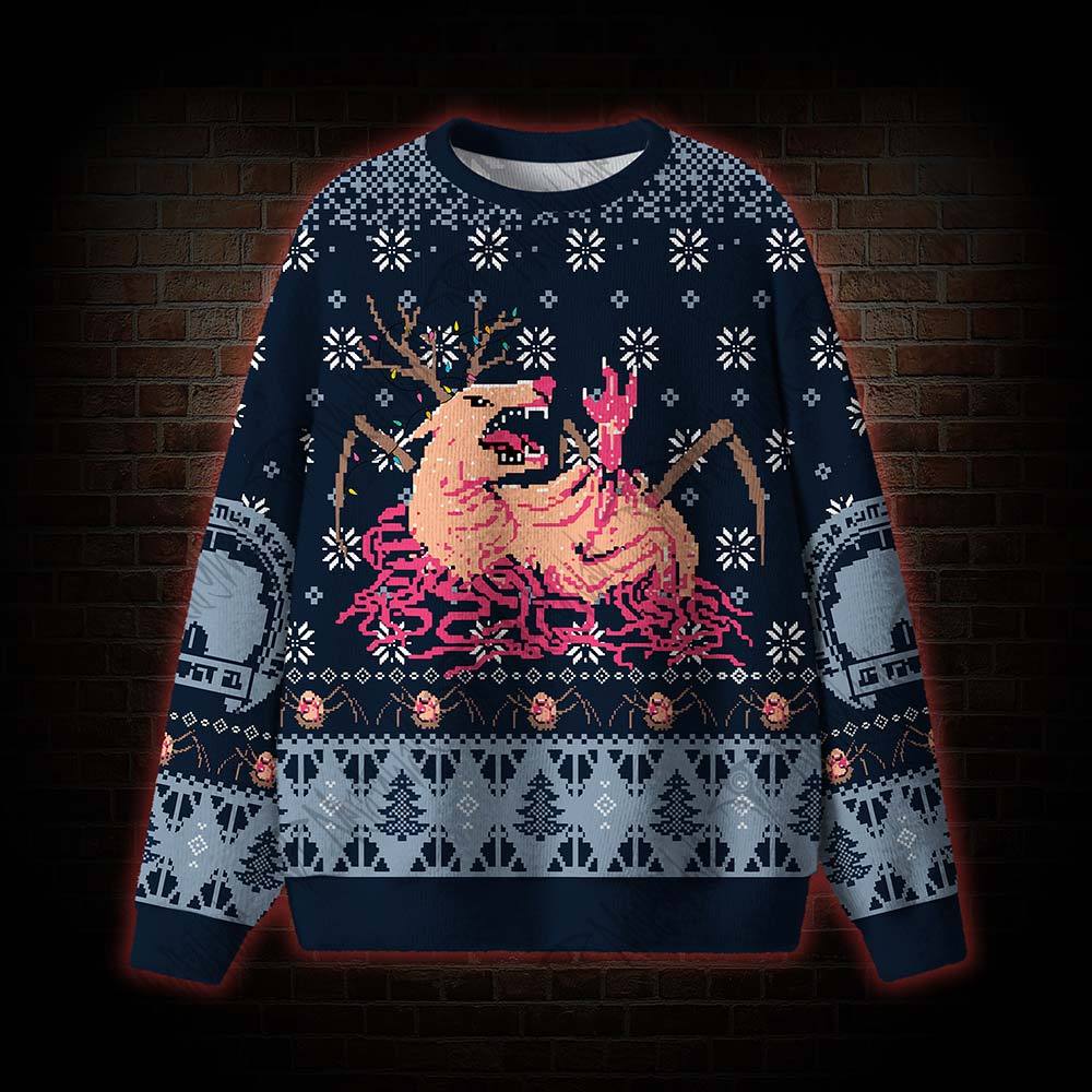 Man is The Warmest Place to Hide Ugly Sweatshirts