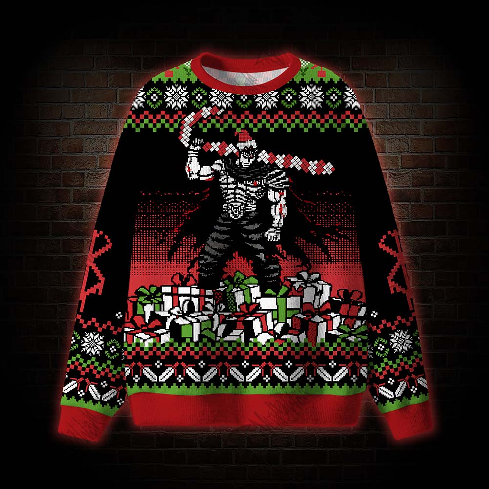 Black Swordsman Ugly Sweatshirts