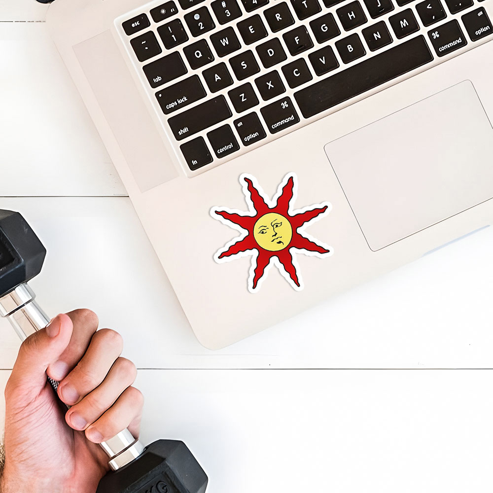 Praise the Sun Retro Sticker