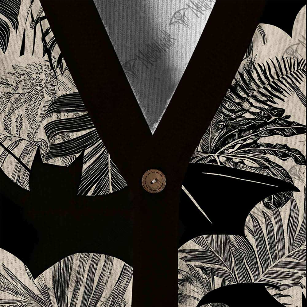 Bats in the Jungle Cardigan Sweater