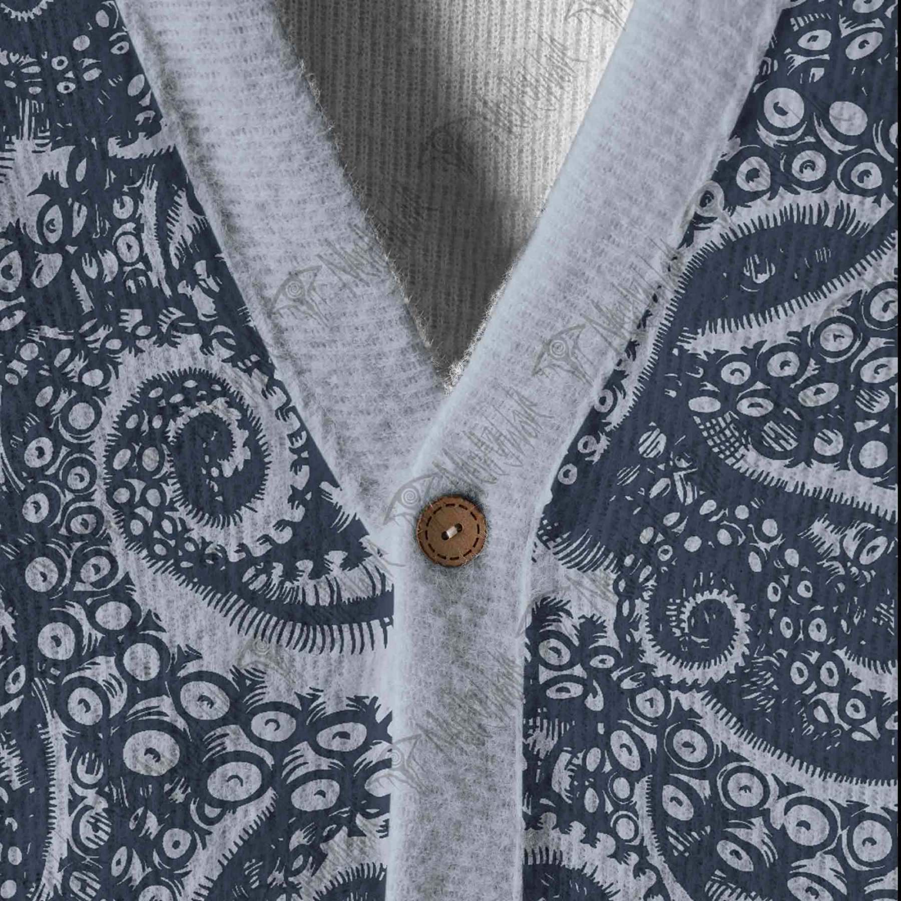 Octopus Tentacles Cardigan Sweater