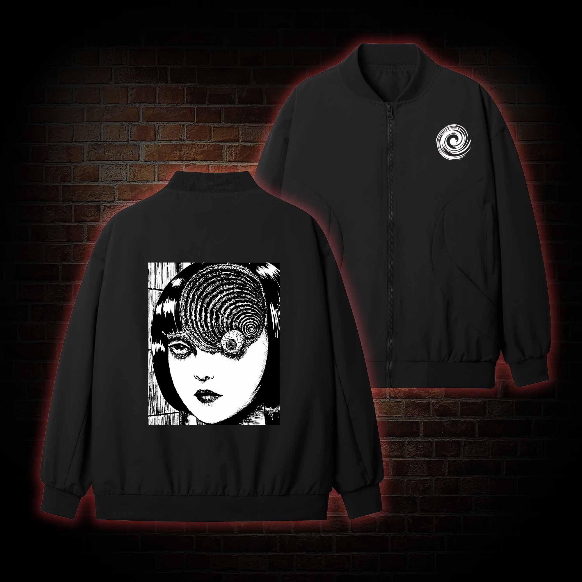 Horror Eyeball Pilot Jacket