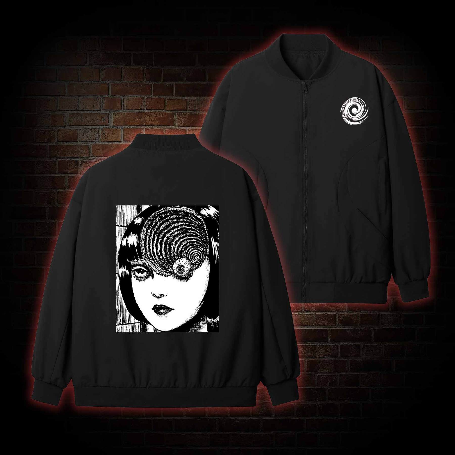 Horror Eyeball Pilot Jacket