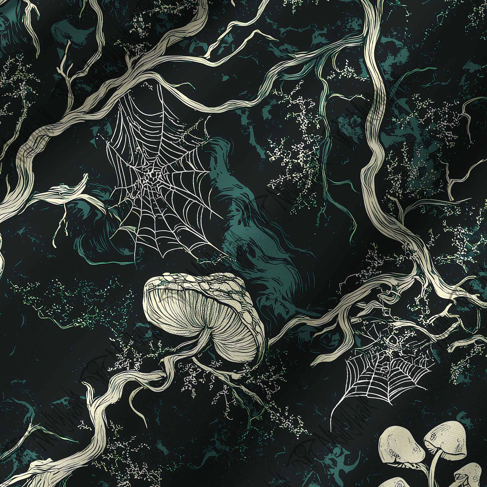 Mysterious Dark Forest Graphic Resort Set