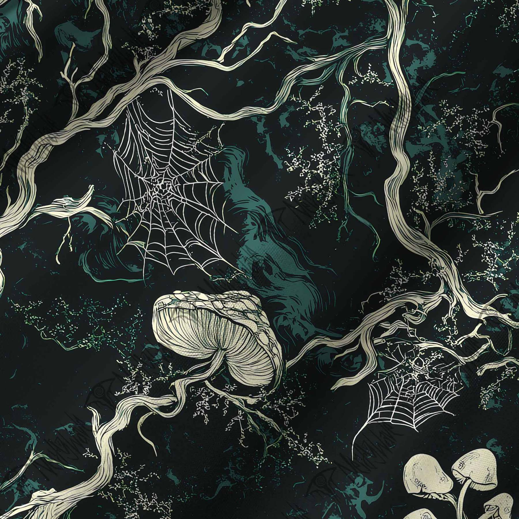 Mysterious Dark Forest Graphic Resort Set