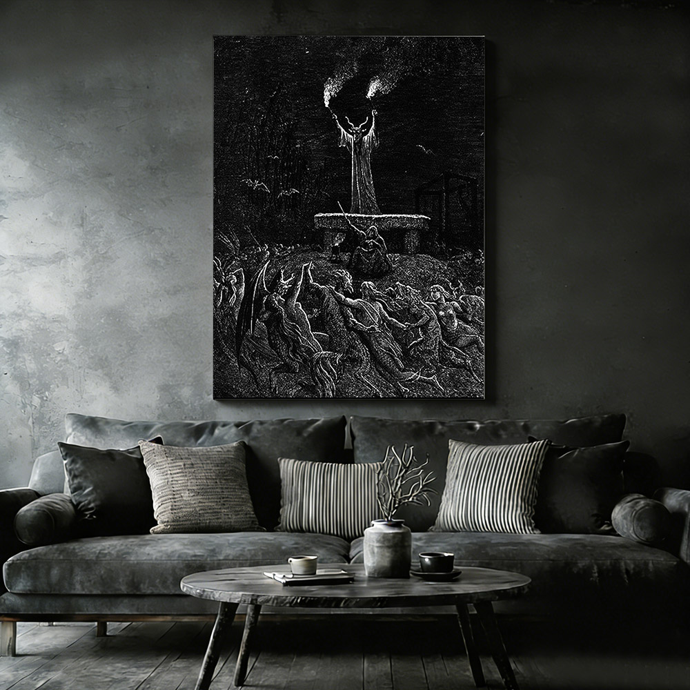 Witches Sabbath Canvas Print