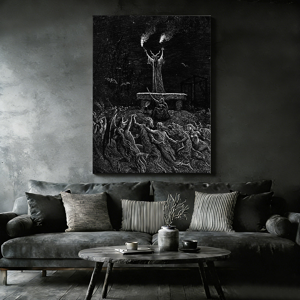 Witches Sabbath Canvas Print