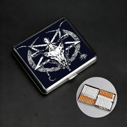 Baphomet Occult Compressed Cigarette Box
