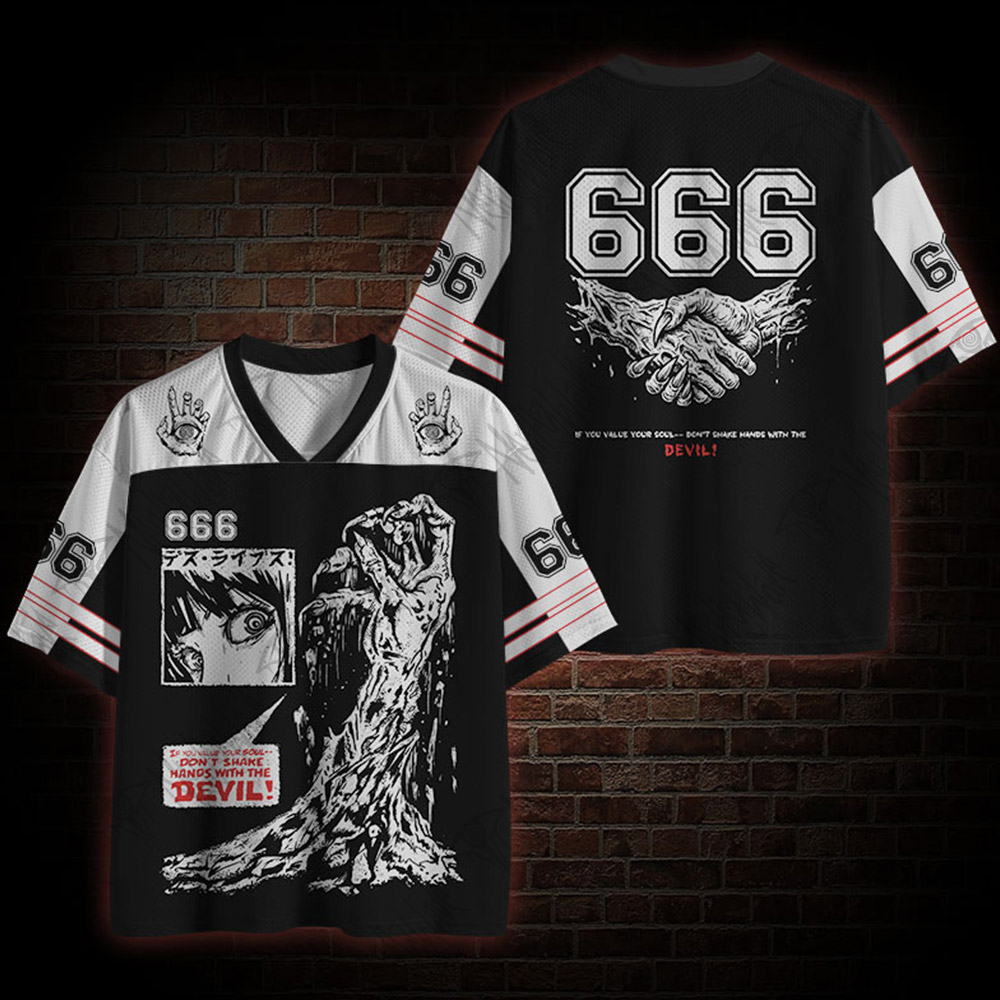 Don't Shake Hands with the Devil Mesh Jersey