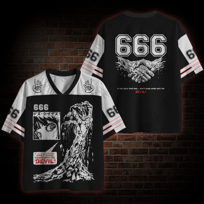 Don't Shake Hands with the Devil Mesh Jersey