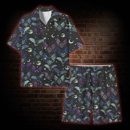  Bats Lightweight Hawaiian Shirt