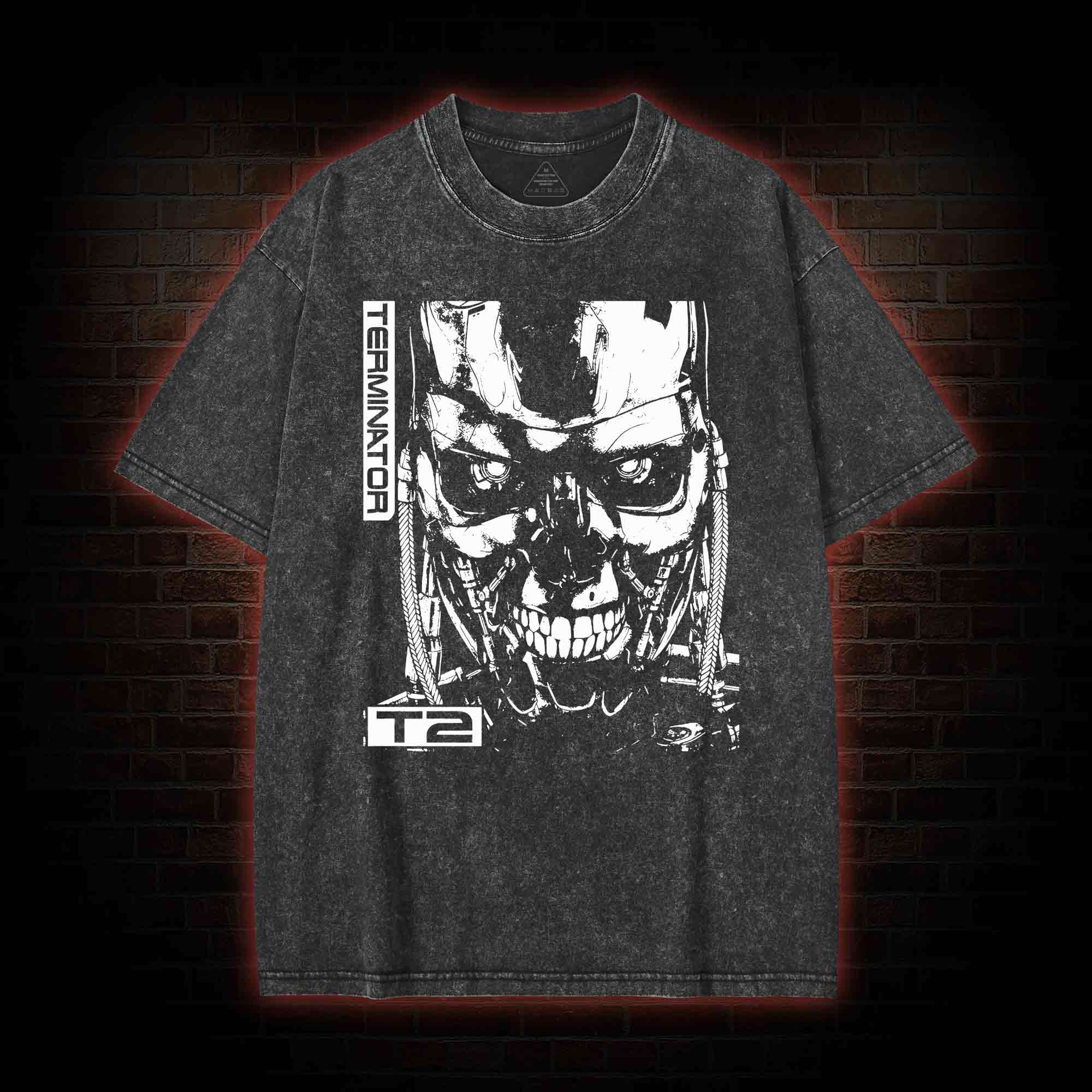 Terminator T2 Film Washed T-shirt