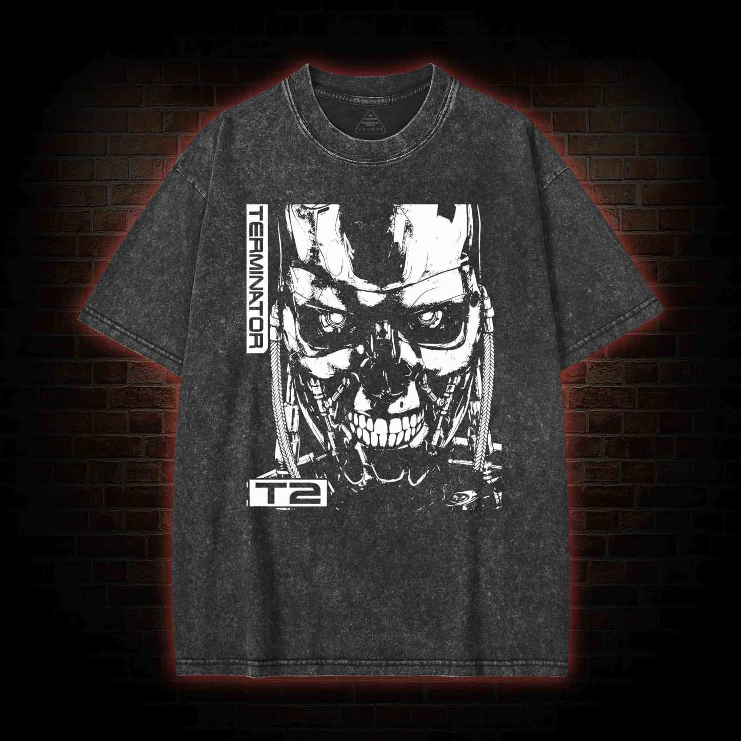 Terminator T2 Film Washed T-shirt